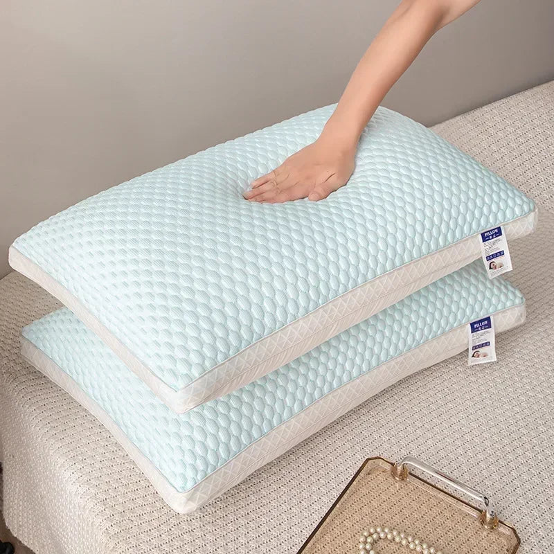 כרית כותנה מספוג זיכרון בעלת אפקט קירור מבית  SleepMedica